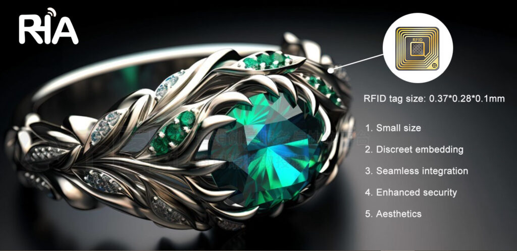 rfid sticker tag for jewelry