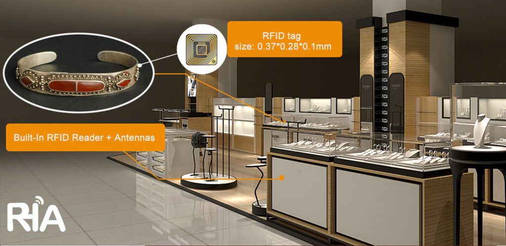 rfid jewelry tag anti counterfeiting solution